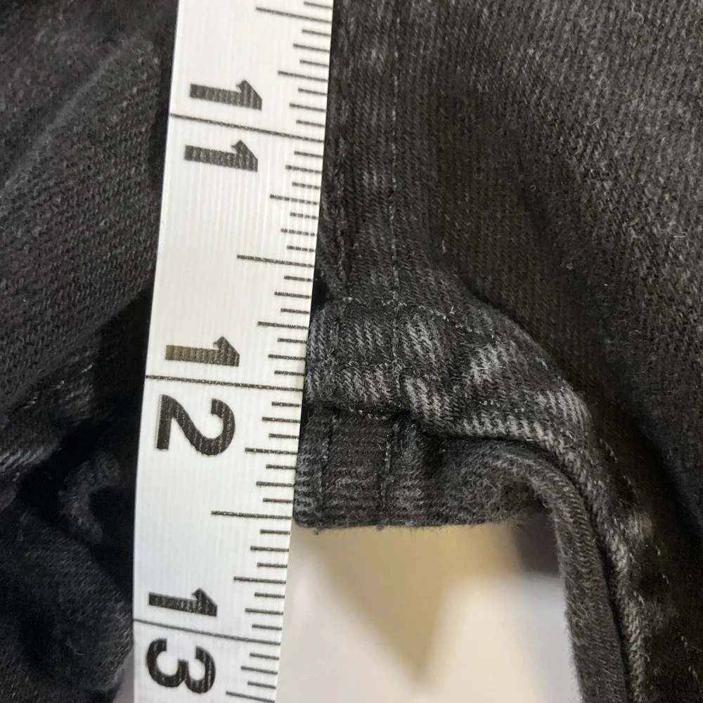 Levi's 527 Jeans Mens 36x34 Black Slim Bootcut Stretch Denim